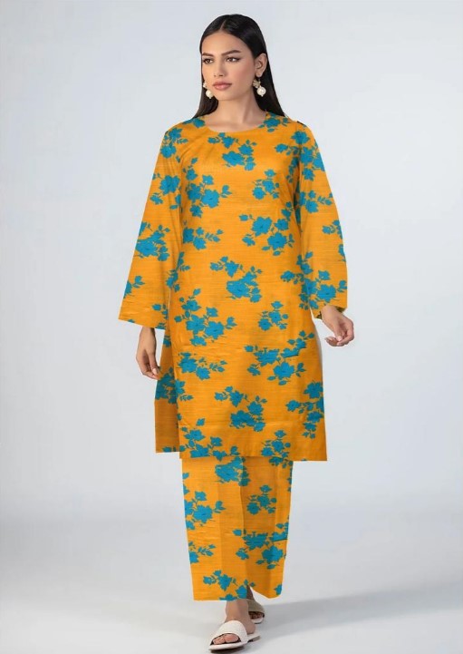 2 Piece Khaddar - Unstitched (Printed)