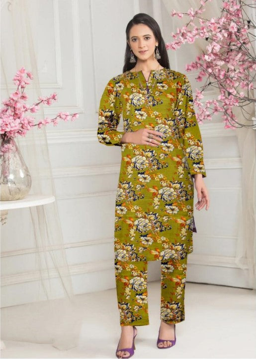 2 Piece Khaddar - Unstitched (Printed)