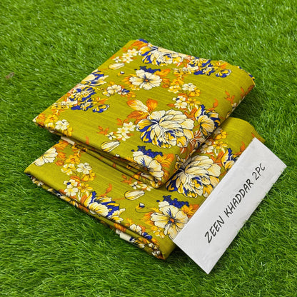 2 Piece Khaddar - Unstitched (Printed)